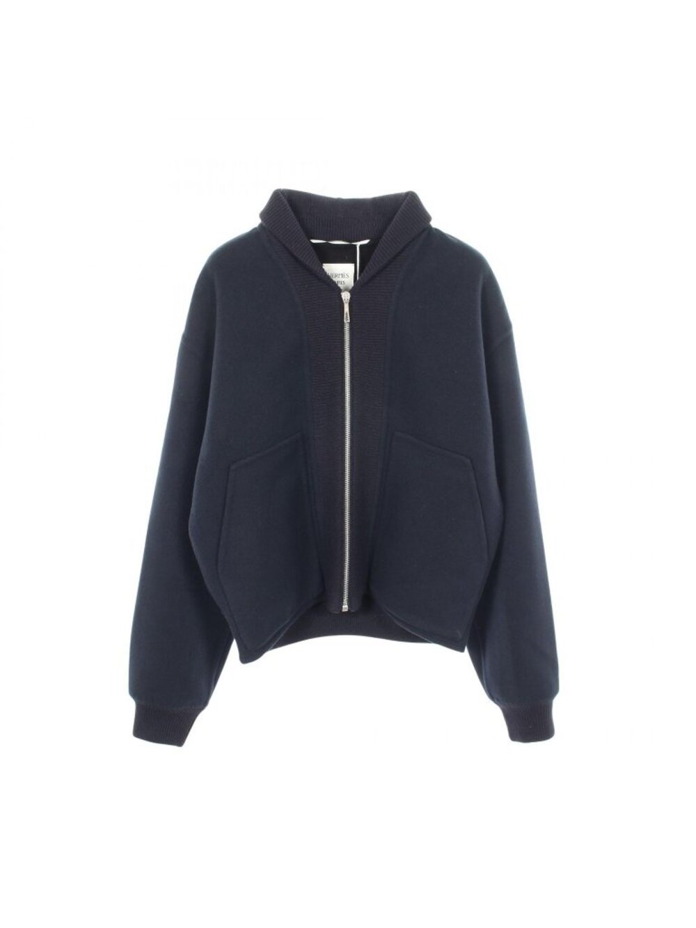 Hermes Zip Up Knit Cashmere Jacket